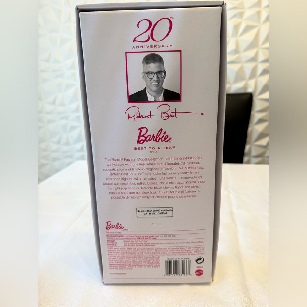 Mattel Barbie Best To A Tea Certificate - Picture 4 of 6